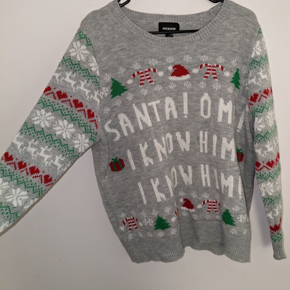 Joe Boxer 1x Christmas Sweater